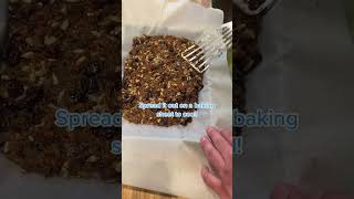 Homemade pemmican cooking pemmican ancientfoods prepping travelfood [upl. by Gerstner877]