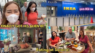 HOW TO GET ALIEN CERTIFICATE of REGISTRATION IN THE PHILIPPINES FAST  IKEA RUN amp GOING TO SOLAIRE [upl. by Angele]