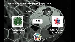 KM Torhout  Westhoek 2de Afdeling VL A [upl. by Marashio]