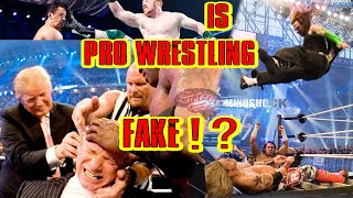 IS PRO WRESTLING FAKE [upl. by Shamrao]