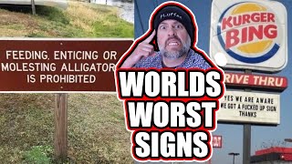 Worlds Worst Signs 10 [upl. by Robbins]