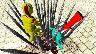 Dynamic AI Fight Each Other in Realistic Simulations with Active Ragdoll Physics [upl. by Ibmab]