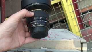 Test objectif photo Samyang 14mm f28 IF ED UMC Aspherical Canon Nikon Pentax Sony [upl. by Yelrebmyk542]