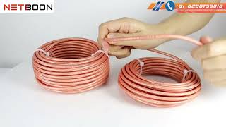 Super Flexible RG142 Coaxial Cable Double Shielded with Tan FEP Jacket Manufacturer amp Supplier [upl. by Thesda853]