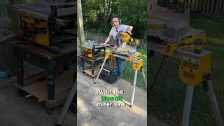 DIY stairs renovation ￼using DeWALT table saw and miter saw [upl. by Irmina]