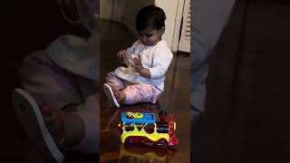 Cute baby playing with toys 🧸 [upl. by Aiuqram]