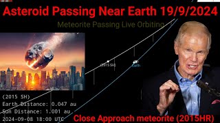 Asteroid hitting Earth 2024 Asteroid passing Earth today Live 2024 NASA asteroid warning today [upl. by Egwan70]