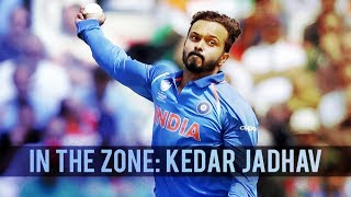 How does Kedar Jadhav bowl InTheZone [upl. by Aihsenot]