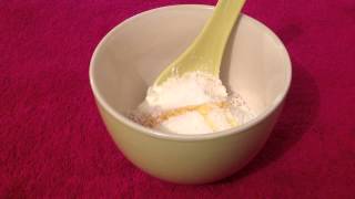 Faire un gommage doux au yaourt  Recette gommage fait maison [upl. by Krishnah]