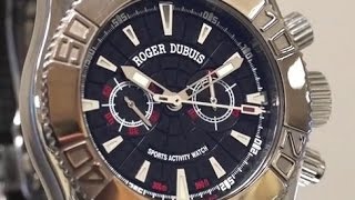 Roger Dubuis Easy Diver Chronograph 45mm Ref No SE4656 9 K53 [upl. by Cassi]