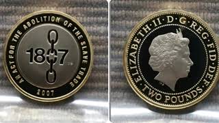 2007 ABOLITION OF THE SLAVE TRADE £2 Coin VALUE  REVIEW [upl. by Larrisa466]