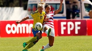 WNT vs Sweden Highlights  March 7 2014 [upl. by Wieren46]