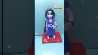 Making princess Jasmine 🫶♥️shortsfeed clayart jasmin aladin [upl. by Aseefan53]