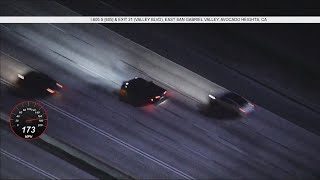 022224 Corvette tops 170 mph in LA freeway chase [upl. by Edmond975]