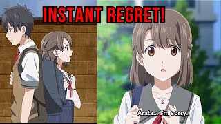 Top 10 Anime Where Girl Rejects Boy And Regrets It [upl. by Anderea]