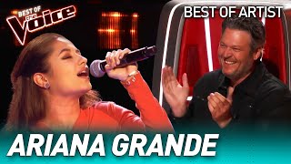 Would ARIANA GRANDE turn for these INCREDIBLE talents in The Voice [upl. by Daloris798]