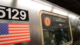 MTA New York City Subway  2nd Avenue Bound R68A D Yankees Baseball Special Train  West 4th Street [upl. by Nnahgaem]