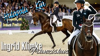 LEGENDÄRER Hulapalu Ritt  Ingrid Klimke amp Franziskus  ClipMyHorseTV [upl. by Amelita941]