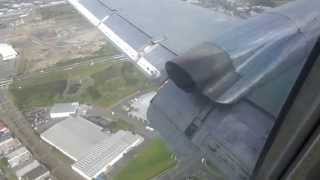 Landing in Auckland in an Air Chathams CV580 [upl. by Suk676]