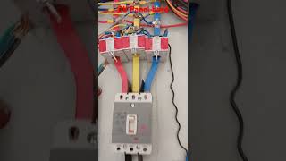 DB panel bord install shortvideo shorts electrical ytshorts [upl. by Acirema]