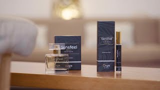 Orgie Sensfeel For Man – Pheromone Booster Eau de Toilette Perfume – Français [upl. by Htenywg]