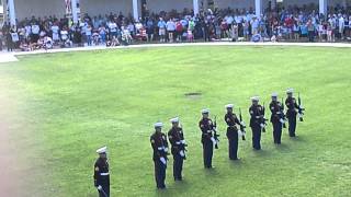 Marine Corps 21 shot salute [upl. by Jalbert]