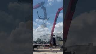 PALFINGER Material Handling Crane Stability Testing [upl. by Gnues]