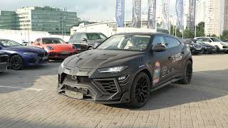 Lamborghini Urus Mansory  Custom LEVEL exhaust [upl. by Prudence]