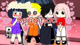 time 7 reagindo ao rap da hinata psicótica voice marksler dscr [upl. by Mrots]