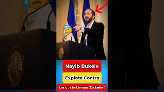 Bukele Desmiente ser un “Dictador” y Desenmascara al FMLN y ARENA shorts reels bukele elsalvador [upl. by Dong256]