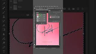 Remove Background From ANY Signature in Photoshop Easily shorts photoshop [upl. by Secrest279]