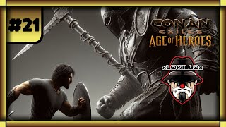 CONAN EXILES  ep21  MEJORAS DEL WARMAKER´S Y PELEA CONTRA LA CAMPEONA  CONAN EXILES AGE OF HEROES [upl. by Annawyt969]