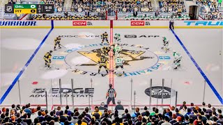 Pittsburgh Penguins vs Dallas Stars 11112024 NHL 25 Gameplay [upl. by Schenck682]