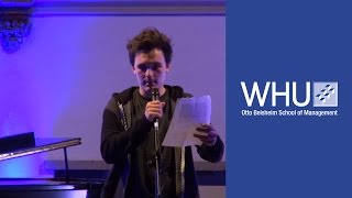 Kaleb Erdmann Poetry SlamWHU  Round 3 [upl. by Bramwell]