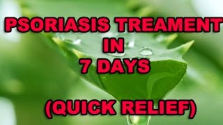 Psoriasis Treatment In 7 Days Permanent Cure for Psoriasis Eliminate The Root Cause Of Psoriasis [upl. by Notyarb]