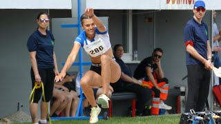 Natalija Dragojević SRB Triple Jump 1312 2nd Place 23 Mednarodni miting Slovenska Bistrica 2023 [upl. by Selden]