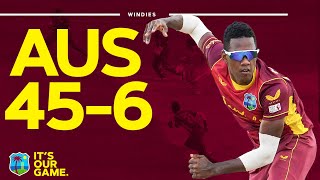 Superb Bowling Display Reduces Australia to 456  West Indies v Australia 2021 ODI [upl. by Chud]