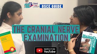 Cranial Nerve Examination  OSCE GUIDE  Clinical Skills [upl. by Yzdnil5]