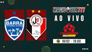 JOGO COMPLETO BARRA X JOINVILLE  9ª RODADA  CATARINENSE 2024 [upl. by Yasmar429]