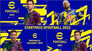 Startpack eFootball 2022 For PES 2017 by WinPES21 [upl. by Gnilrits]