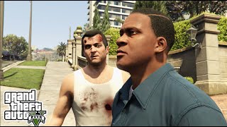 Grand Theft Auto V Fresh Meat Mission Franklin Saves Micheal gta5 [upl. by Rozina]