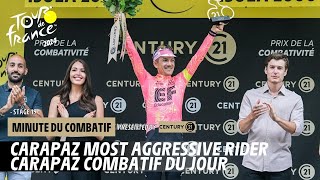 Century 21 most aggressive rider minute  Stage 19  Tour de France 2024 [upl. by Ansilma]