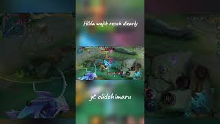 Hilda rusuh jungle hayabusa mobilelegends mlbbidcreator mlbb irithel jhonson [upl. by Lewes539]