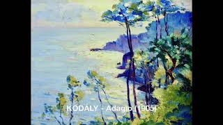 KODÁLY  Adagio for Violin amp Piano  ELMIRA DARVAROVA amp THOMAS WEAVER [upl. by Balmuth558]