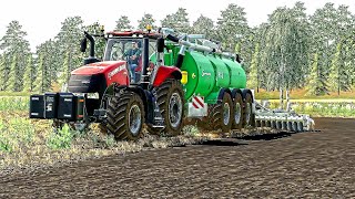 MONTAGE  ENFOUISSEMENT DE LISIERLIQUID MANURE  Farming Simulator 19 [upl. by Enairb]