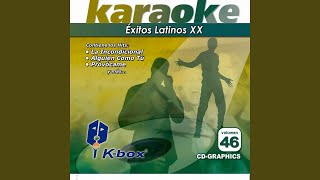 Tengo Todo Excepto a Ti Karaoke Version [upl. by Nancy]