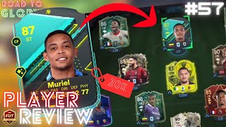 This OVERPOWERED Beast Is Back 87 Luis Muriel Moments SBC Player Review  FC24 [upl. by Notsa888]