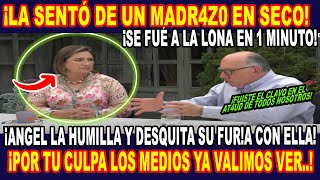 ¡ DE UN M4DRAZ0 LA SENTÓ  ¡VERDUGO SACA SU FURA Y LA HUMLLA EN TV NACIONAL [upl. by Iharas]