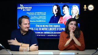 Charlotte dOrnellas et Geoffroy Lejeune interrogés par les étudiants de lISSEP [upl. by Audri]