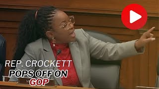 Rep Crockett pops off on GOP antidiversity bill quotYou dont know the definition of oppressionquot [upl. by Calabrese]